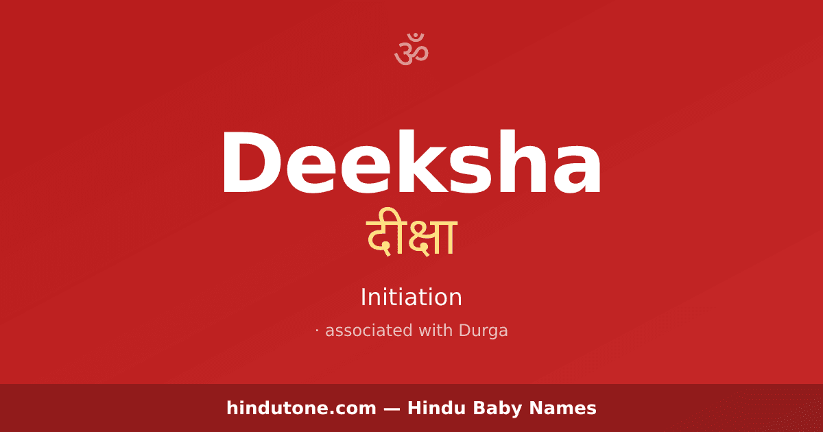 Deeksha