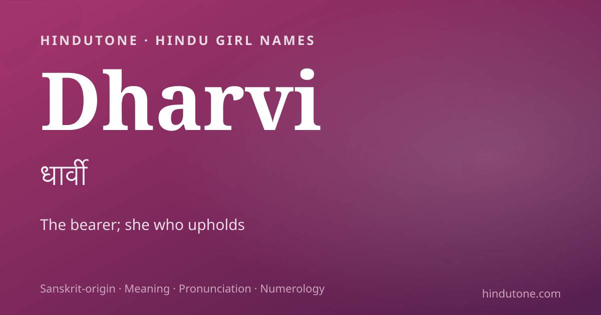 Dharvi