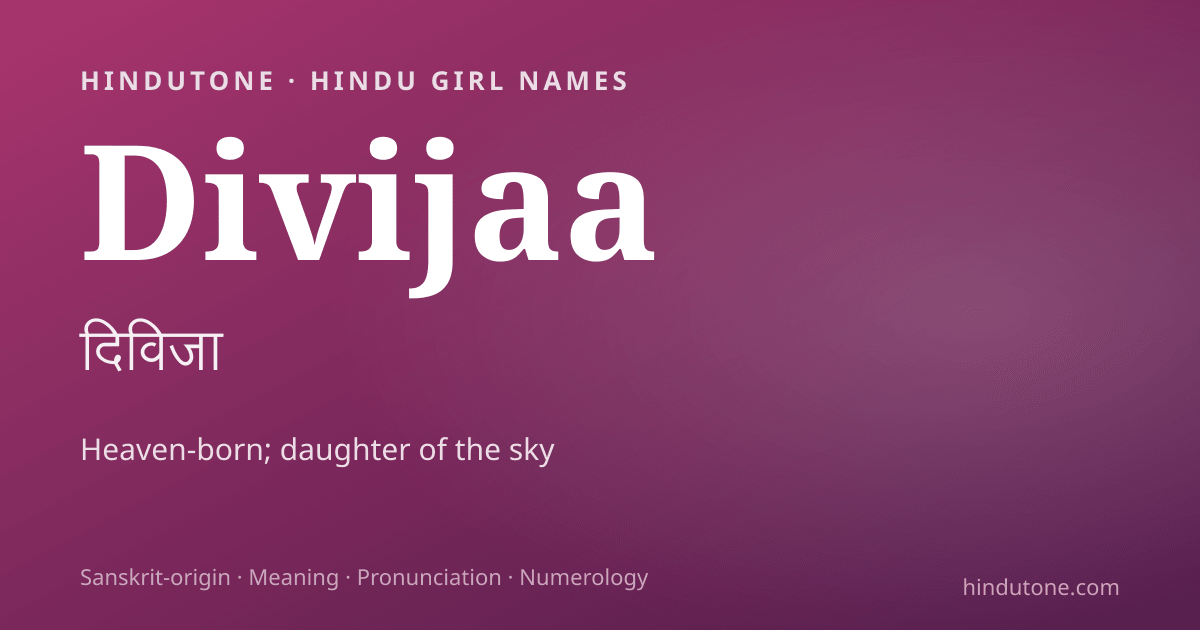 Divijaa