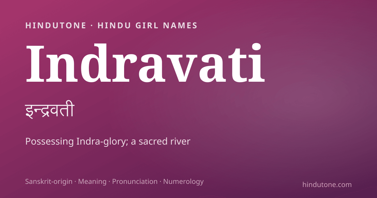 Indravati
