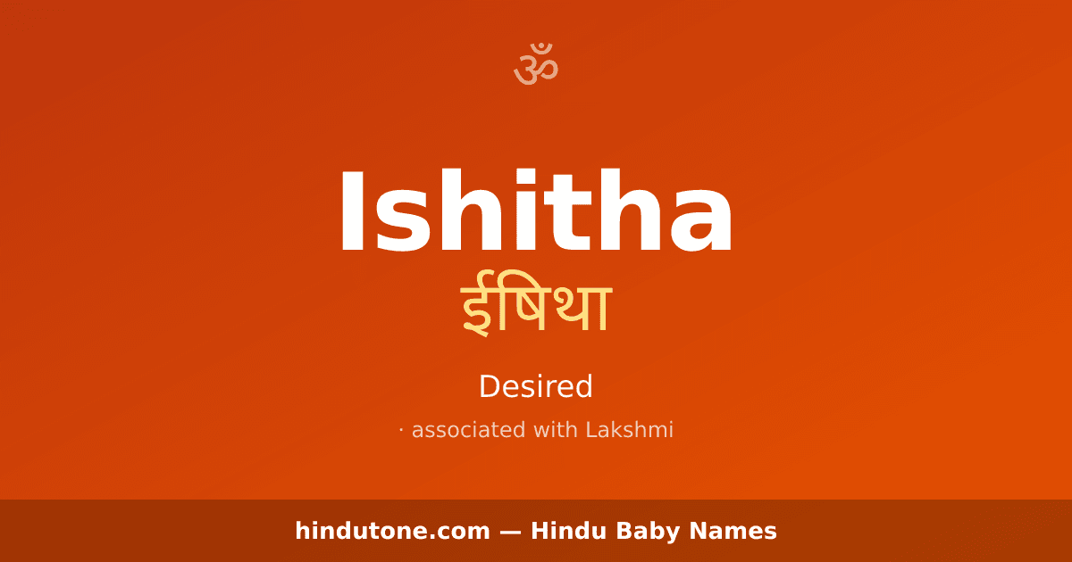 Ishitha