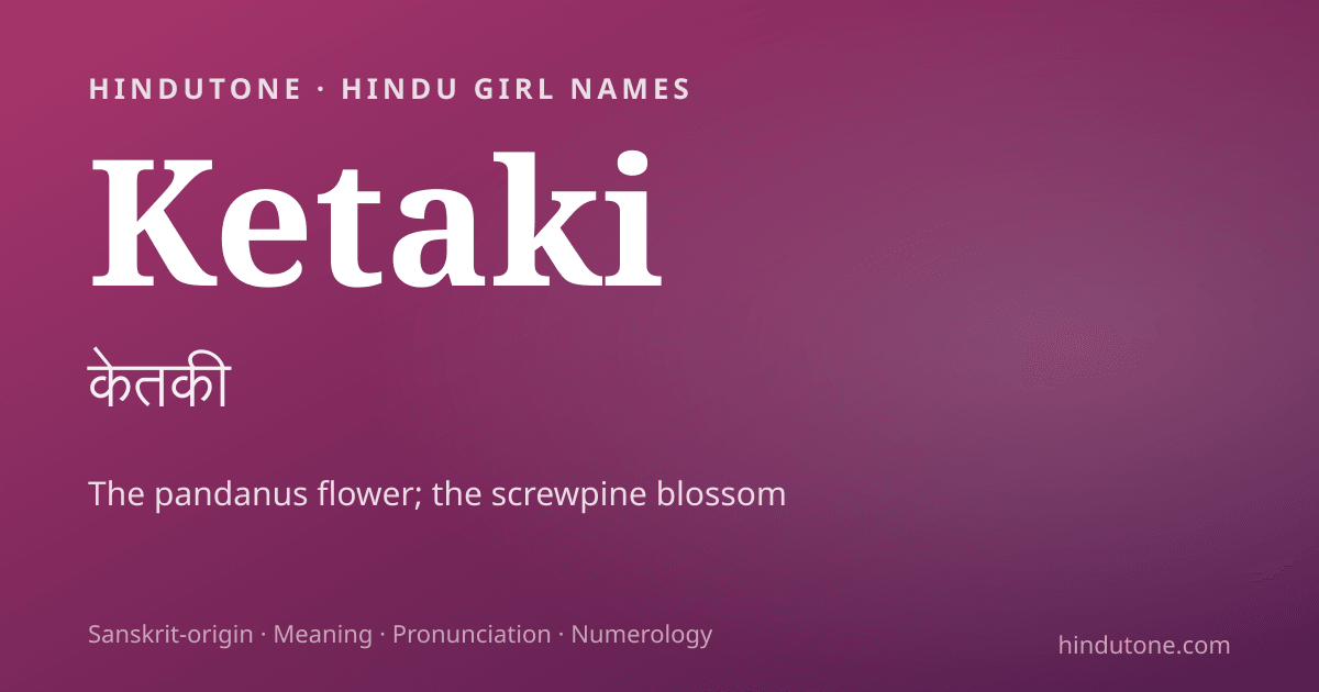 Ketaki