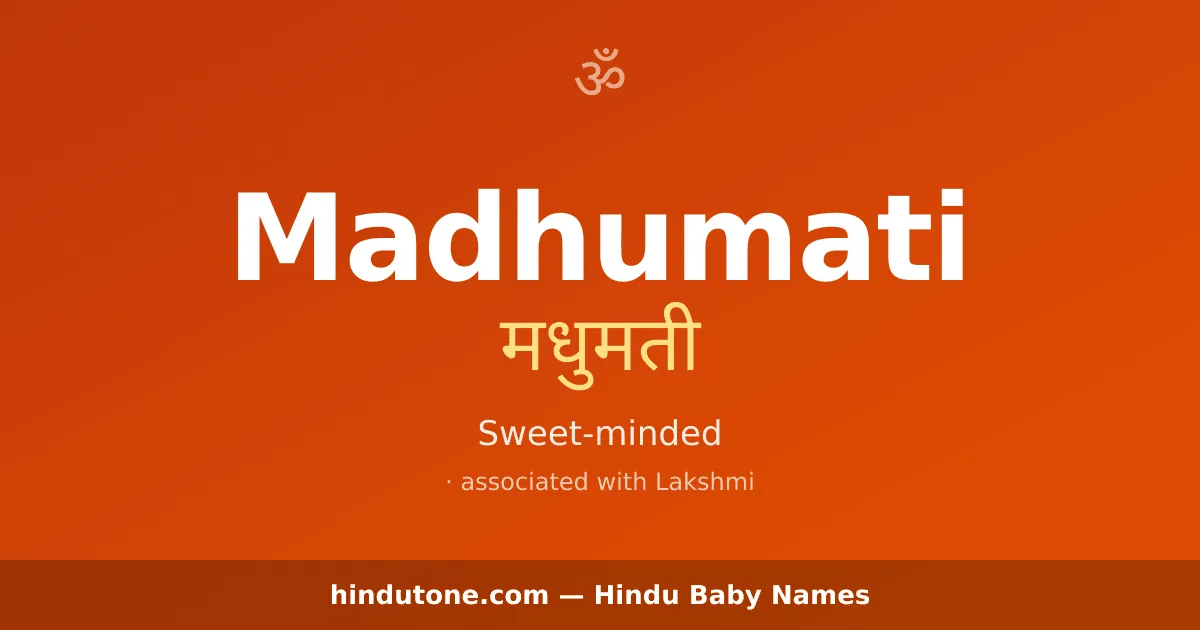Madhumati