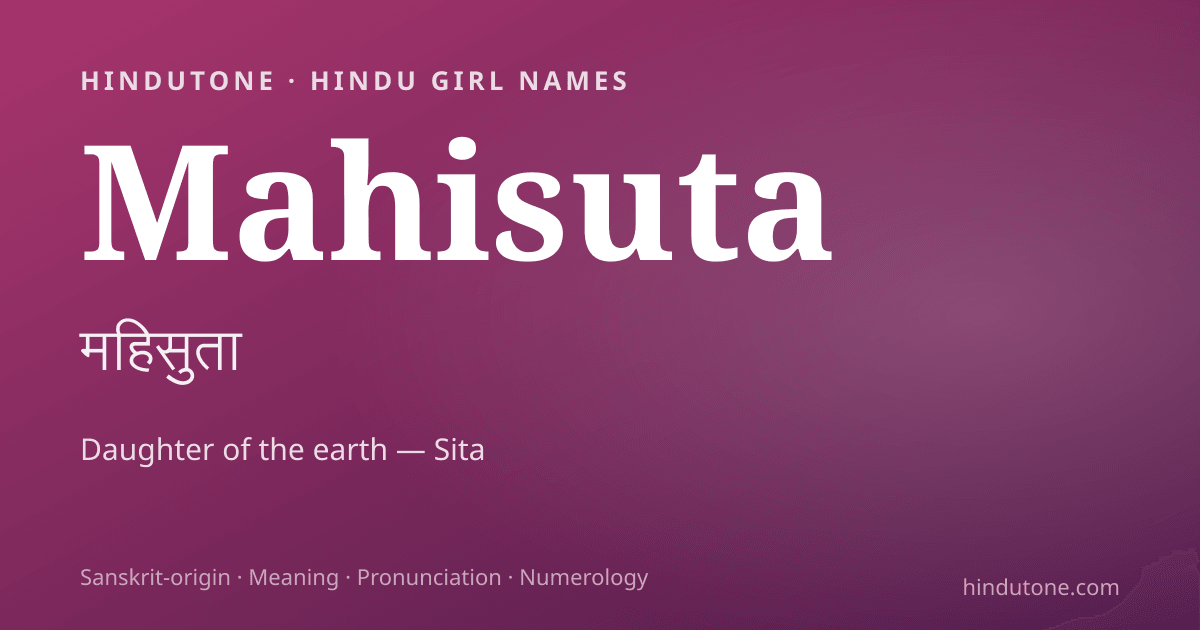 Mahisuta
