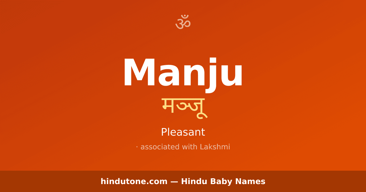 Manju