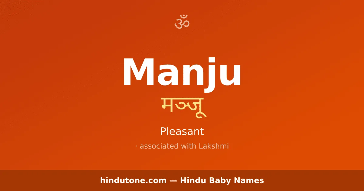 Manju