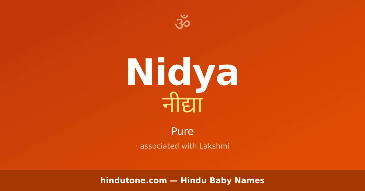 Nidya
