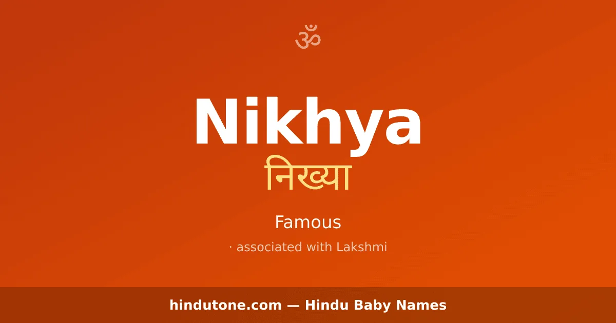 Nikhya