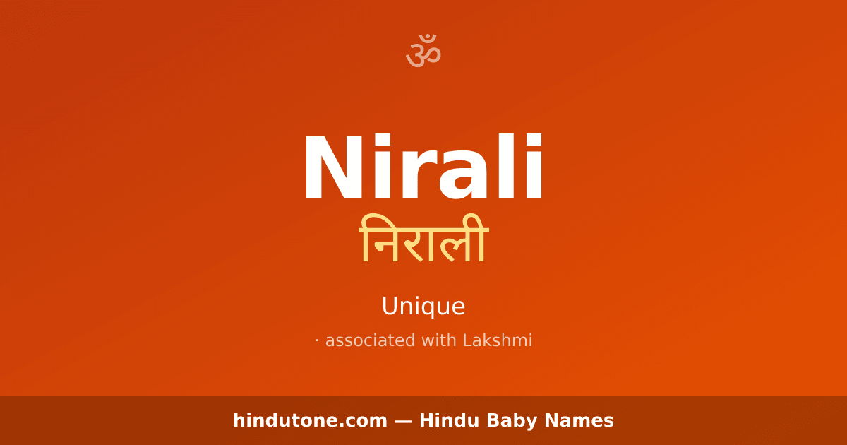 Nirali