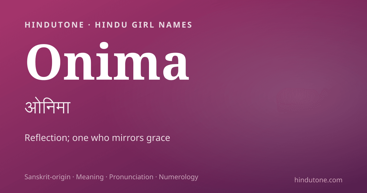 Onima