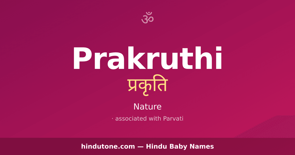 Prakruthi