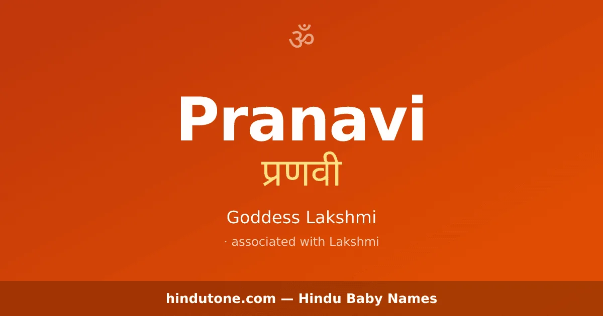 Pranavi — Hindu Girl Names with P