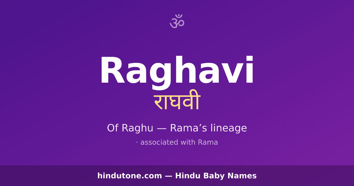 Raghavi