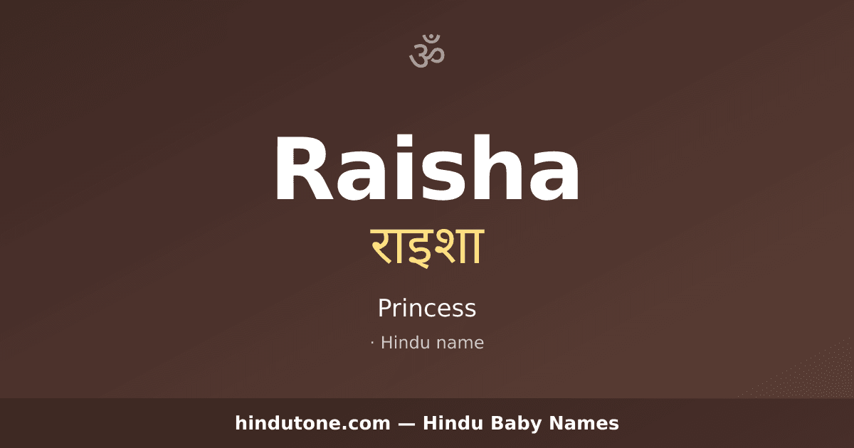 Raisha