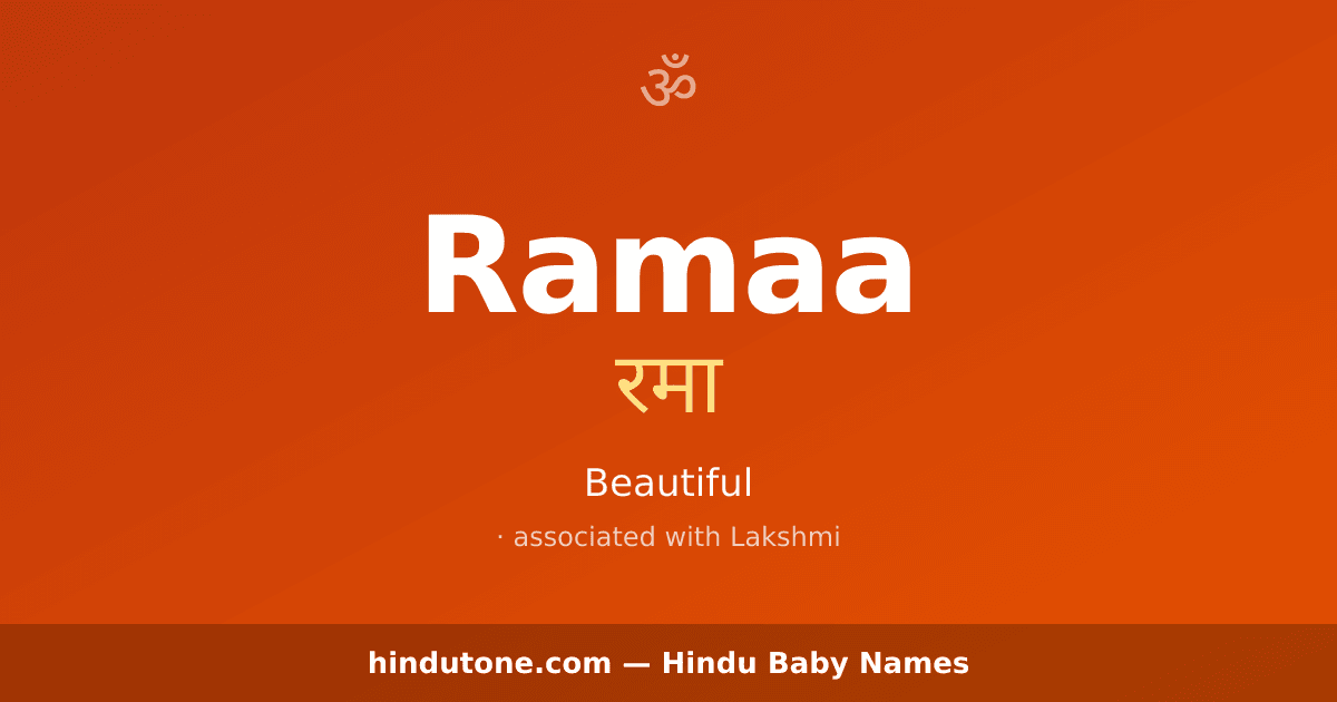 Ramaa