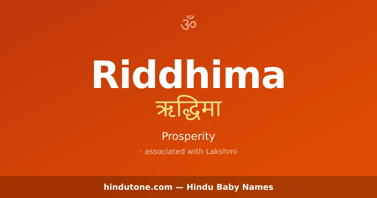 Riddhima