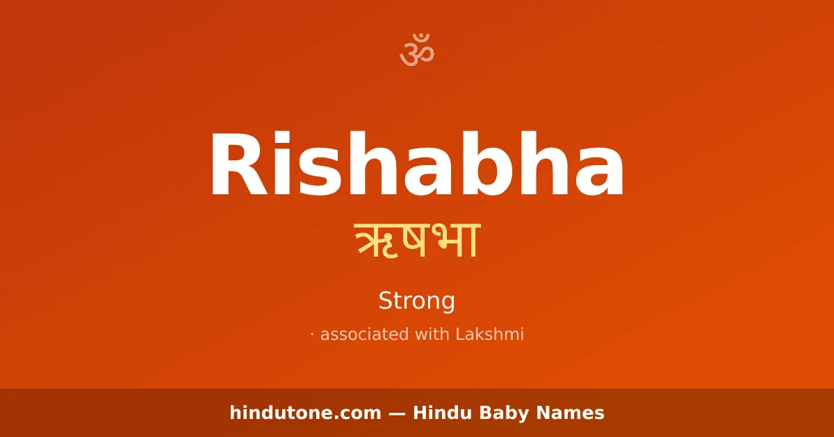 Rishabha