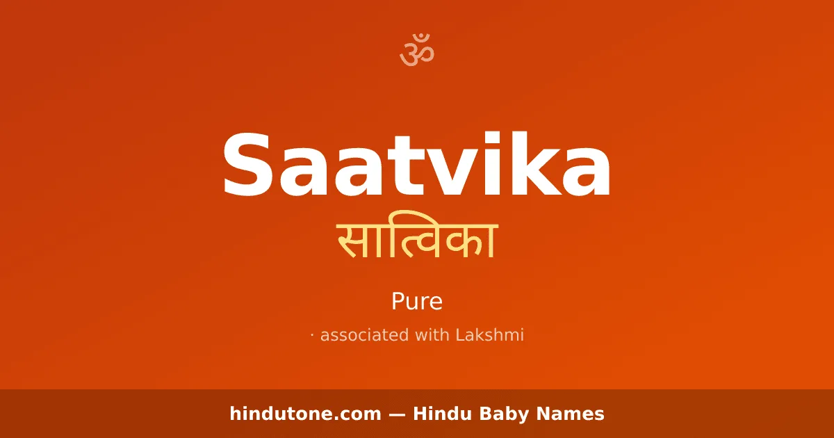Saatvika