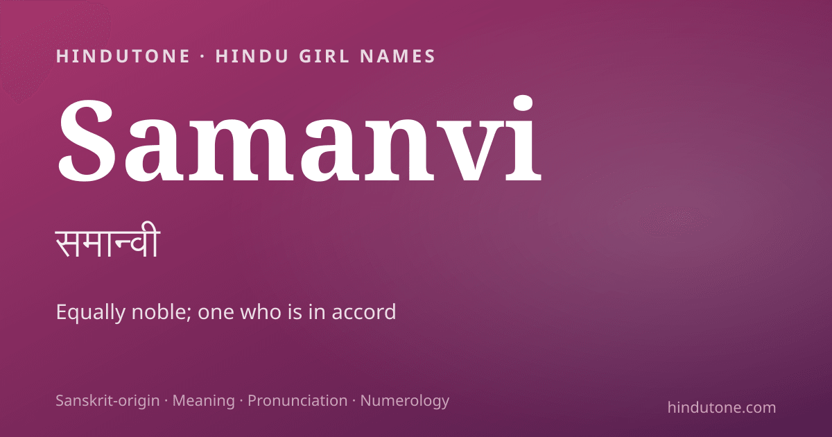 Samanvi