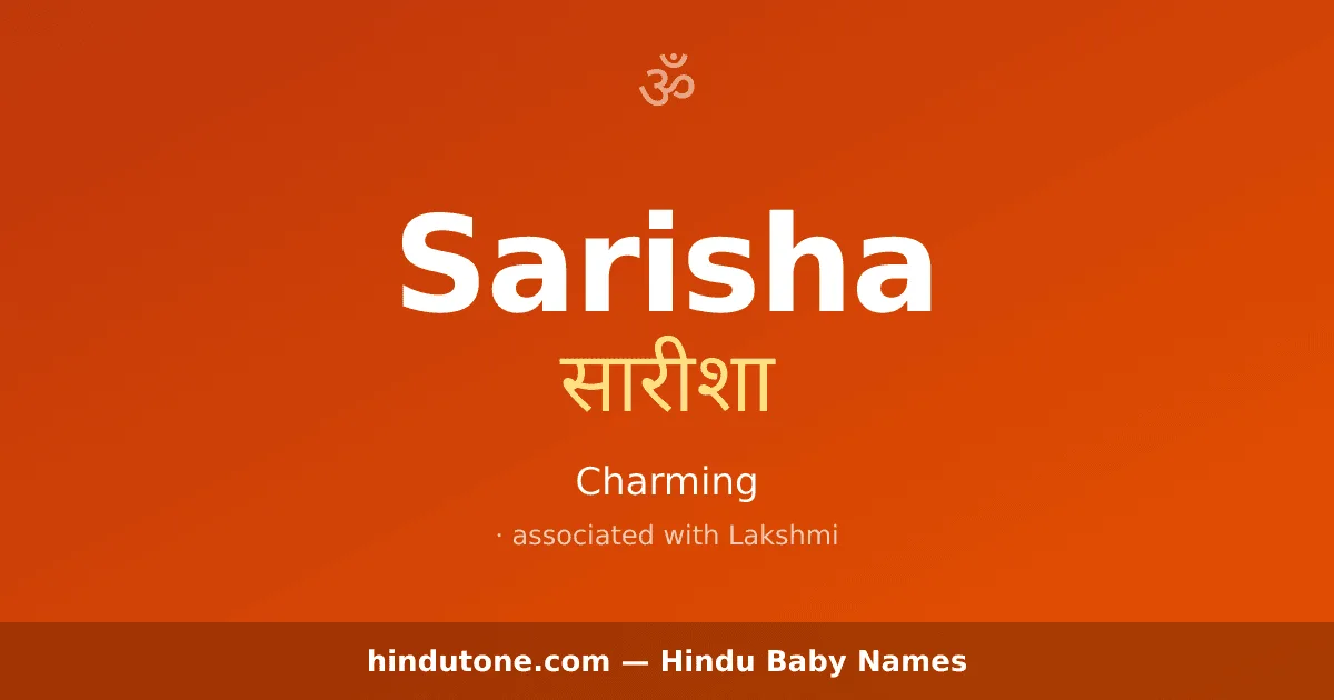 Sarisha