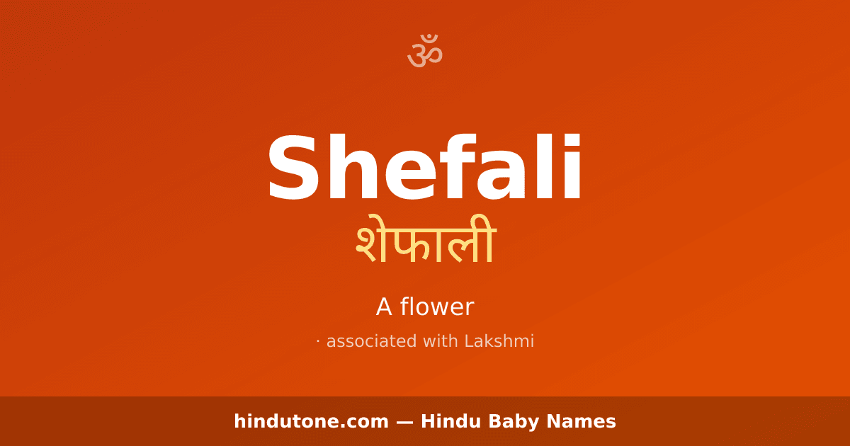 Shefali