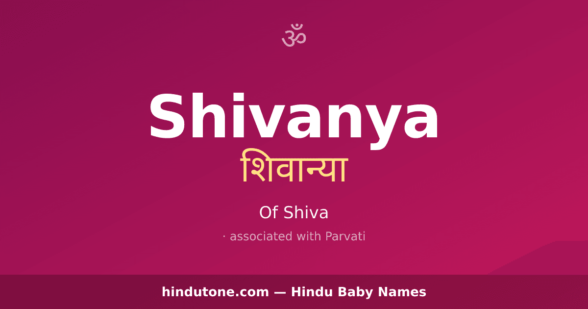 Shivanya