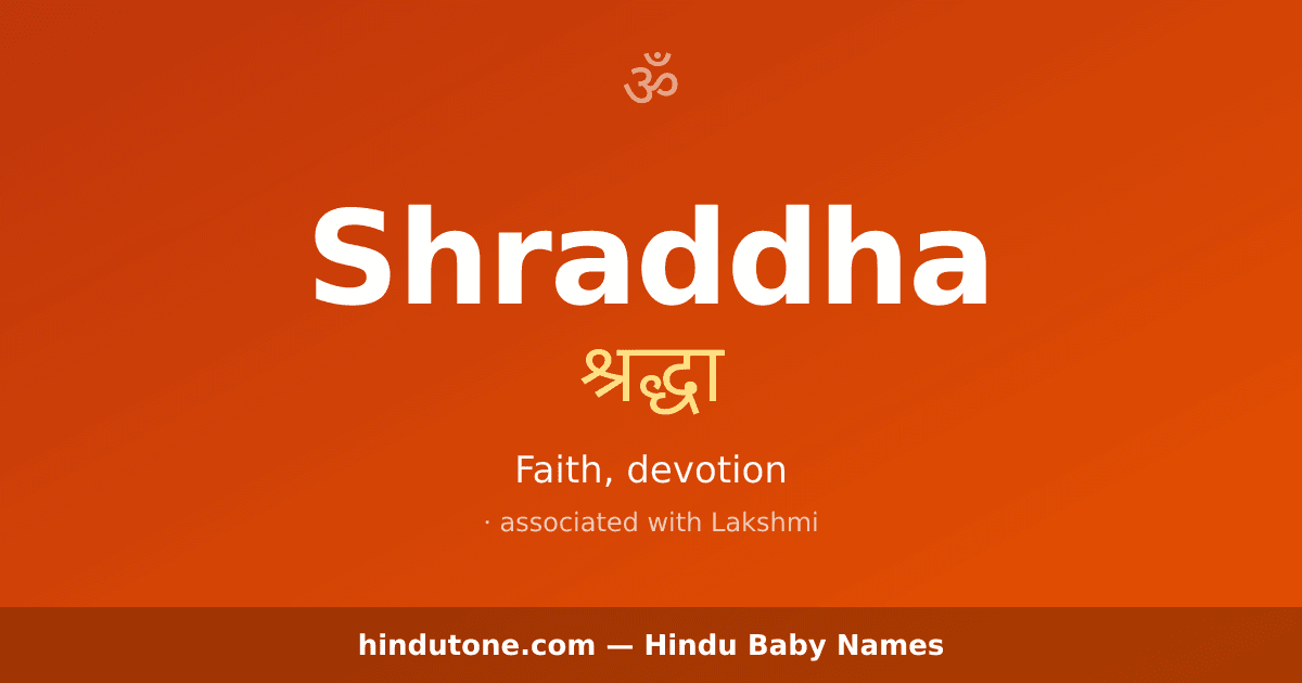 Shraddha