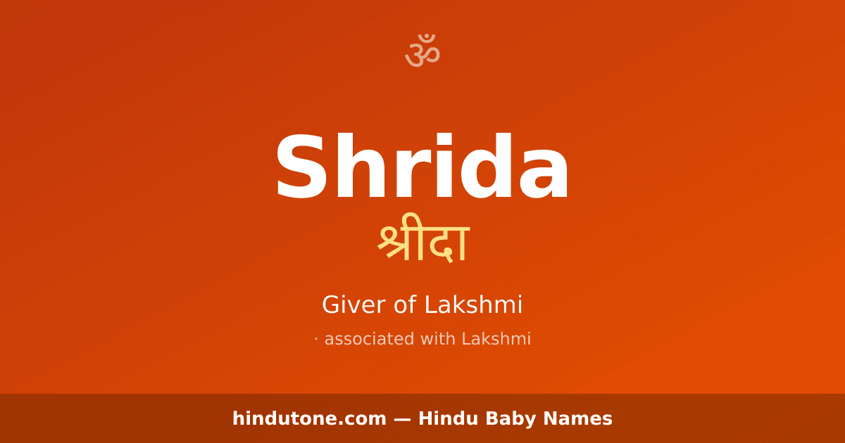 Shrida