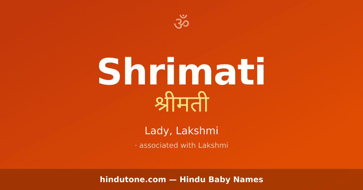 Shrimati