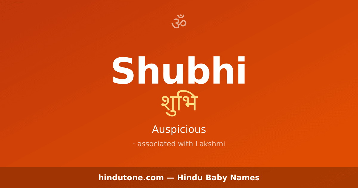 Shubhi