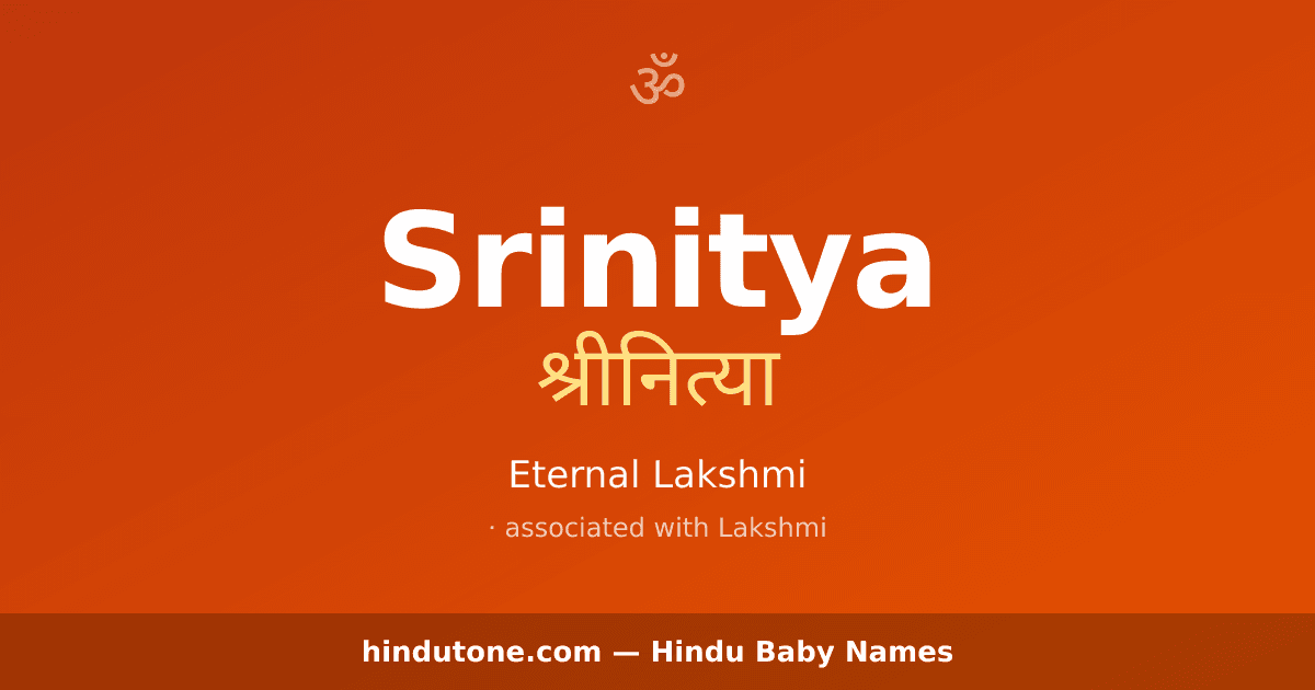 Srinitya