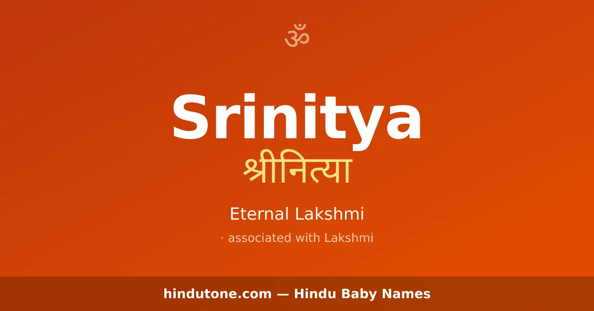 Srinitya
