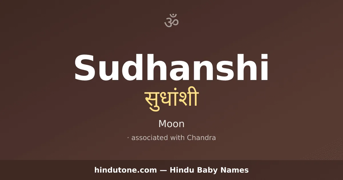 Sudhanshi