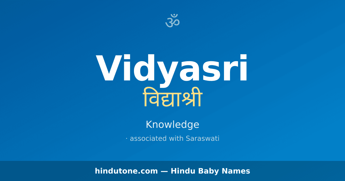 Vidyasri