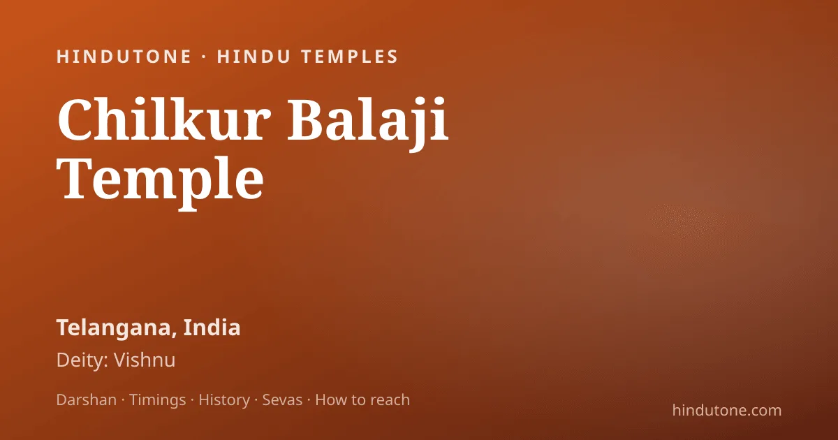 Temple Jobs in India June 2026 — 10 Pujari, Archaka & Temple Staff Vacancies (Hyderabad, Tirupati, Tamil Nadu & More) — Temple Jobs