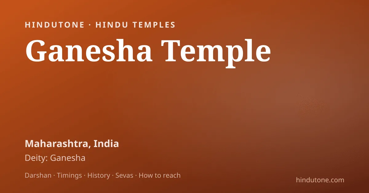 Ganesh Chaturthi 2026 in the UK & London — Mandir Celebrations & How Hindus Worship — Ganesh Chaturthi