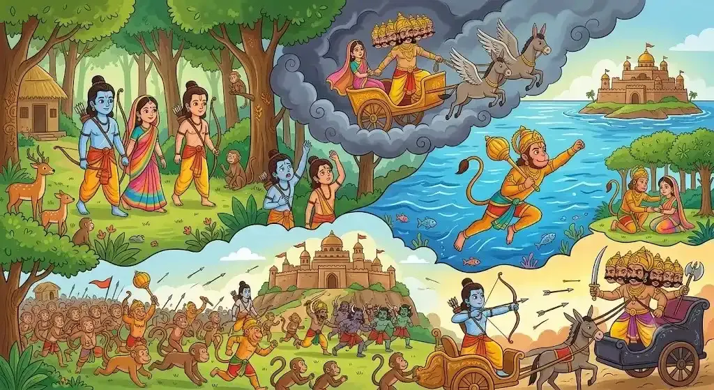 Ramayana Story in Simple English (for NRIs & Kids) — Spirituality