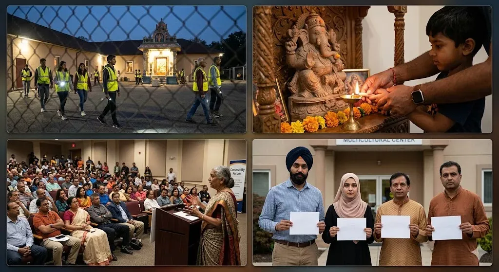 Rising Temple Vandalism & Anti-Hindu Incidents in the USA: How NRIs Can Protect Dharma — News