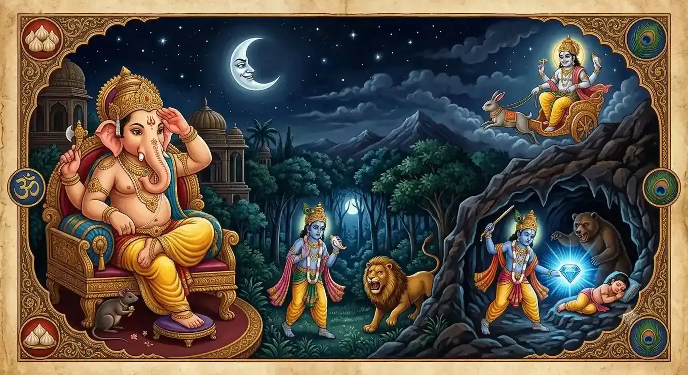 Why You Must Not See the Moon on Ganesh Chaturthi — The Shyamantaka Story — Ganesh Chaturthi